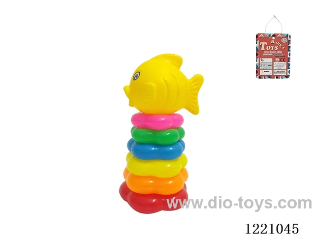 6-Layer Plum-shaped Rainbow Rings (Car)
