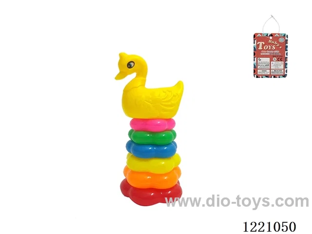 6-Layer Plum-shaped Rainbow Rings (Bunny)
