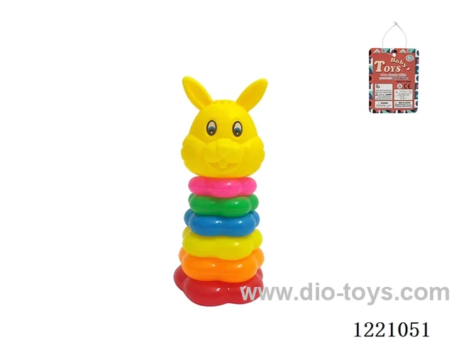 6-Layer Plum-shaped Rainbow Rings (Crocodile)