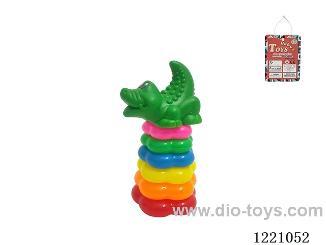 6-Layer Plum-shaped Rainbow Rings (Yellow Duck)