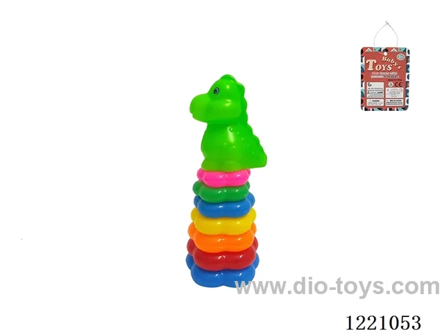 7-Layer Plum-shaped Rainbow Rings (Rooster)