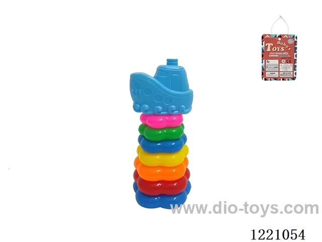 7-Layer Plum-shaped Rainbow Rings (Car)