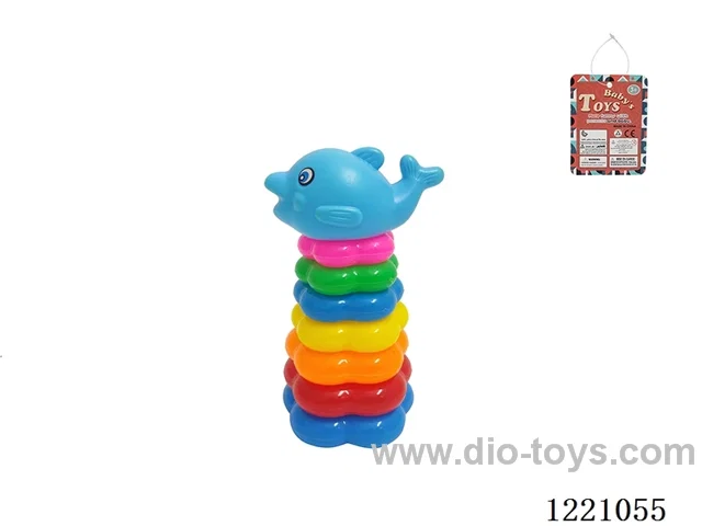 7-Layer Plum-shaped Rainbow Rings (Boat)