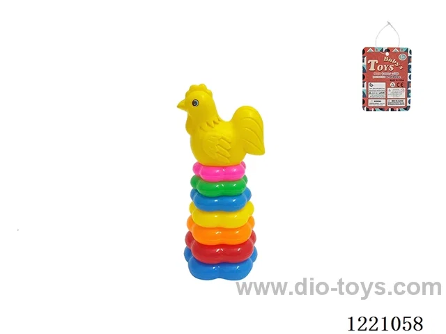 7-Layer Plum-shaped Rainbow Rings (lion)