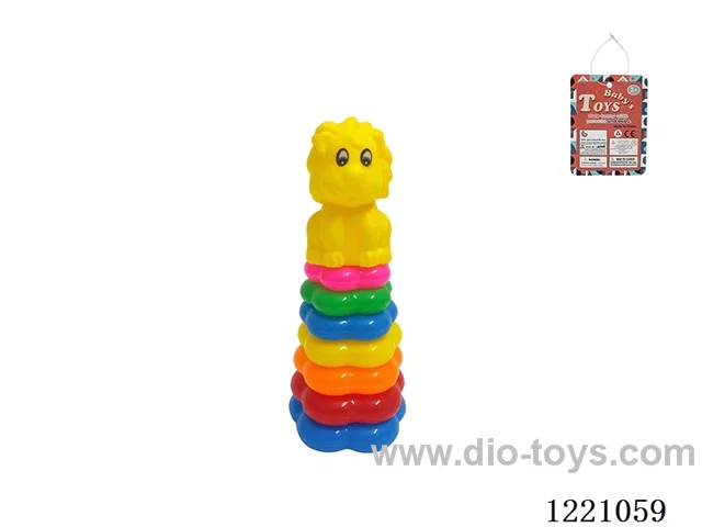 7-Layer Plum-shaped Rainbow Rings (Hen)
