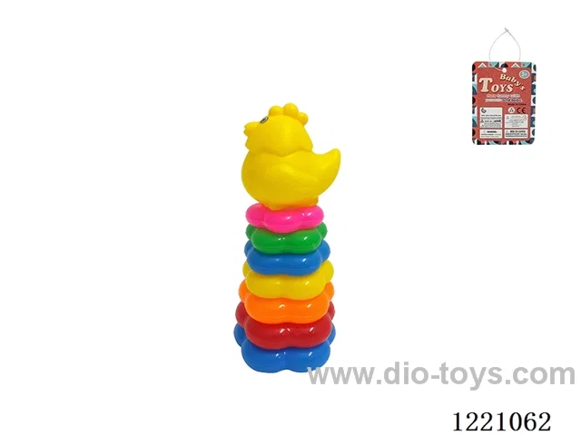 7-Layer Plum-shaped Rainbow Rings (Dinosaur)