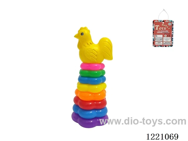 8-Layer Plum-shaped Rainbow Rings (Dumbo)