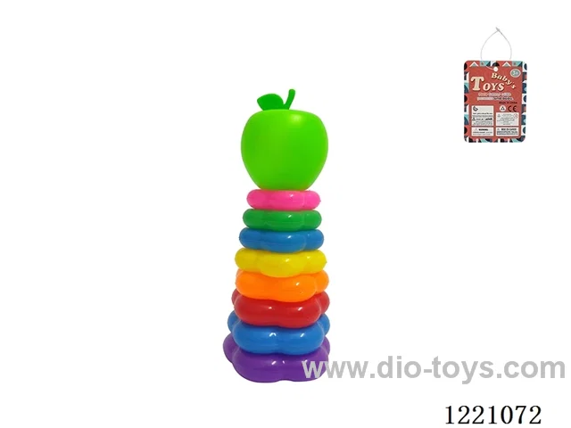 8-Layer Plum-shaped Rainbow Rings (Swan)