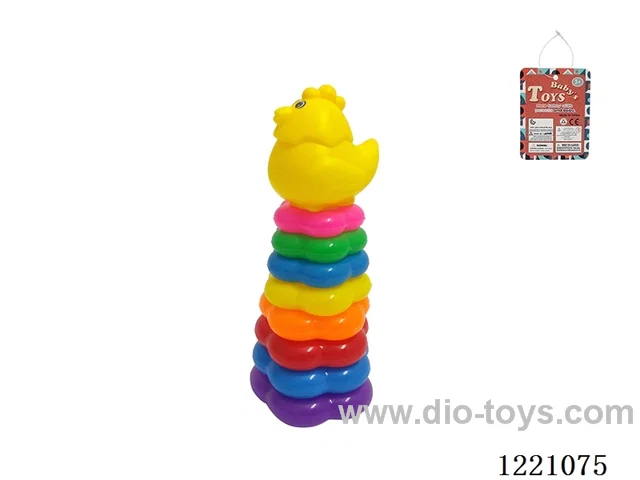 8-Layer Plum-shaped Rainbow Rings (Dinosaur)