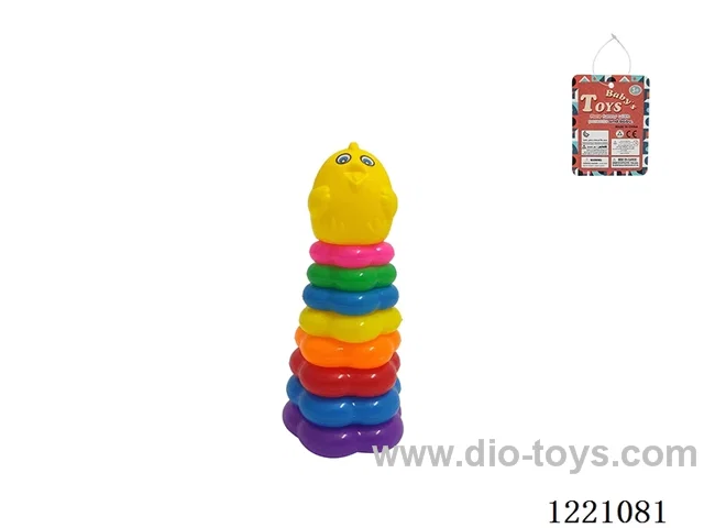 8-Layer Plum-shaped Rainbow Rings (Lion)