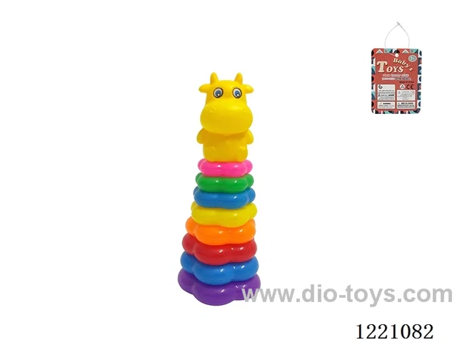 8-Layer Plum-shaped Rainbow Rings (Fish)