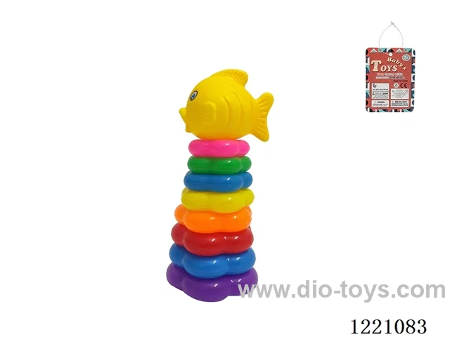 8-Layer Plum-shaped Rainbow Rings (Car)