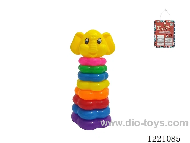 8-Layer Plum-shaped Rainbow Rings (ball)