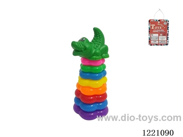 8-Layer Plum-shaped Rainbow Rings (Yellow Duck)