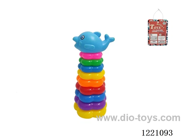 9-Layer Plum-shaped Rainbow Rings (Boat)