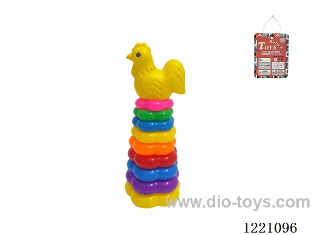 9-Layer Plum-shaped Rainbow Rings (lion)
