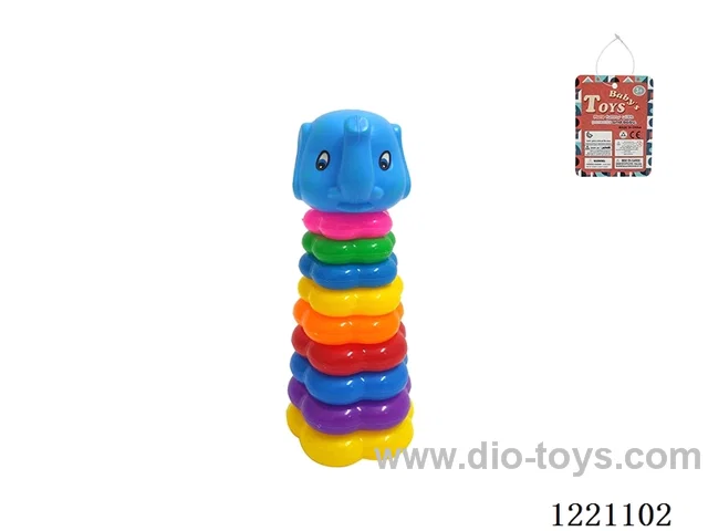 9-Layer Plum-shaped Rainbow Rings (ball)