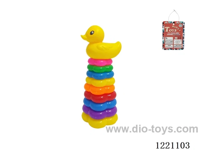 9-Layer Plum-shaped Rainbow Rings (Chicken)