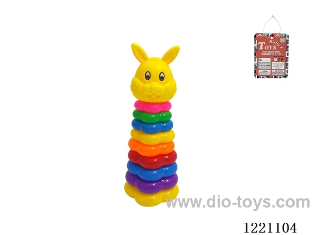 9-Layer Plum-shaped Rainbow Rings (Calf)