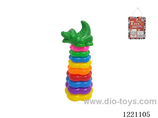 9-Layer Plum-shaped Rainbow Rings (Clown Fish)