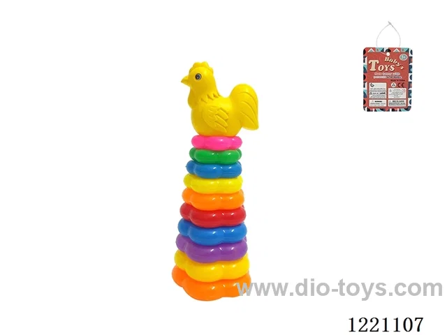 10-Layer Plum-shaped Rainbow Rings (Dumbo)