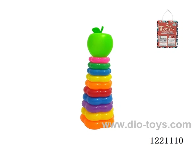 10-Layer Plum-shaped Rainbow Rings (Swan)