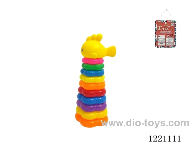 10-Layer Plum-shaped Rainbow Rings (Rabbit)