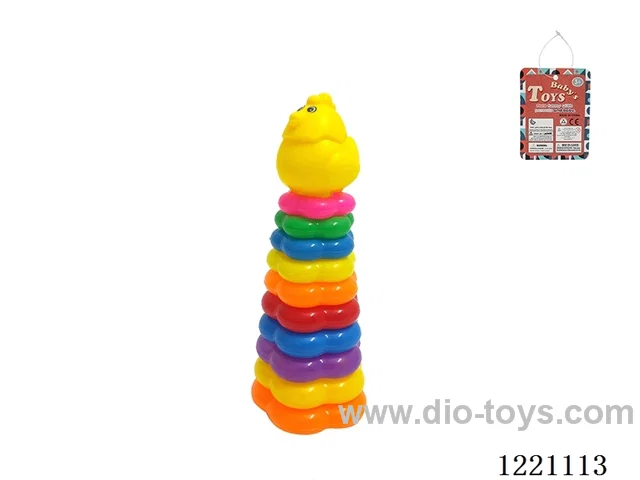 10-Layer Plum-shaped Rainbow Rings (Dinosaur)