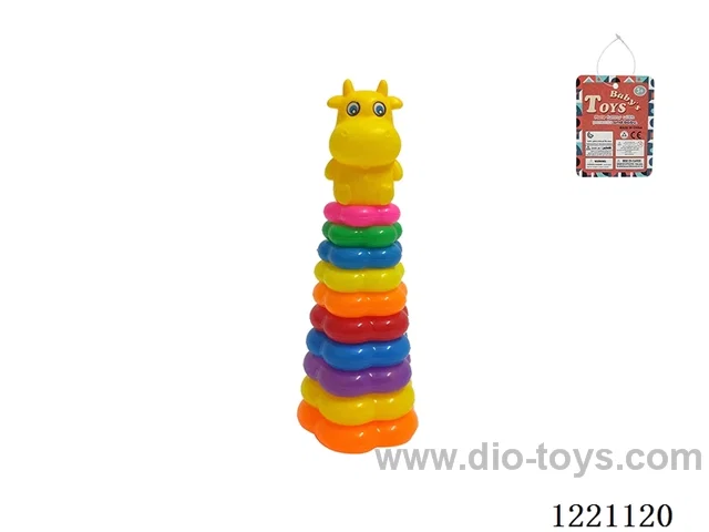 10-Layer Plum-shaped Rainbow Rings (Fish)