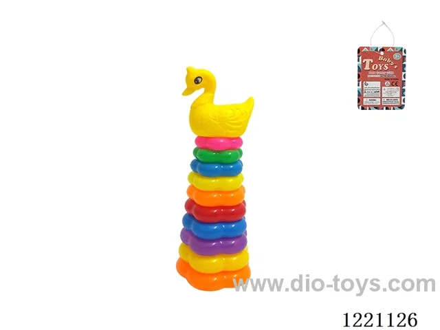 10-Layer Plum-shaped Rainbow Rings (Bunny)