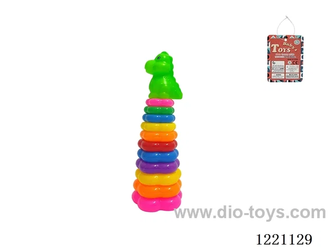 11-Layer Plum-shaped Rainbow Rings ()