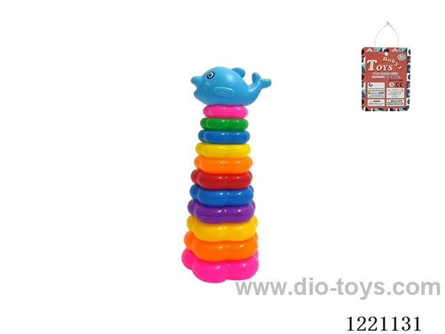 11-Layer Plum-shaped Rainbow Rings ()