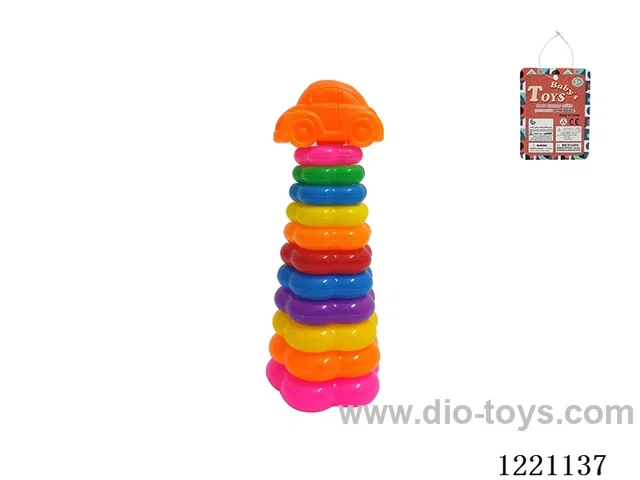 11-Layer Plum-shaped Rainbow Rings ()
