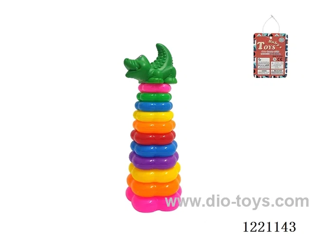 11-Layer Plum-shaped Rainbow Rings ()