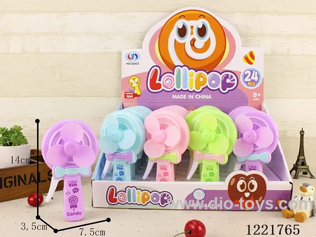 Hand Pressed Fan 24PCS