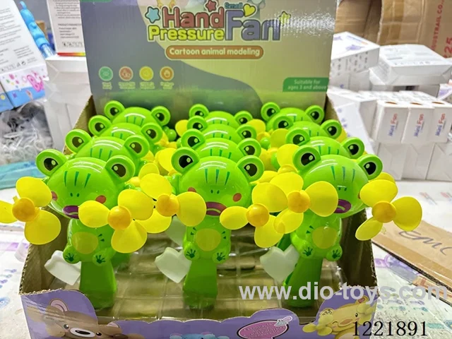 Hand Pressed Fan 12PCS
