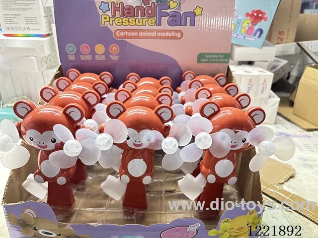 Hand Pressed Fan 12PCS