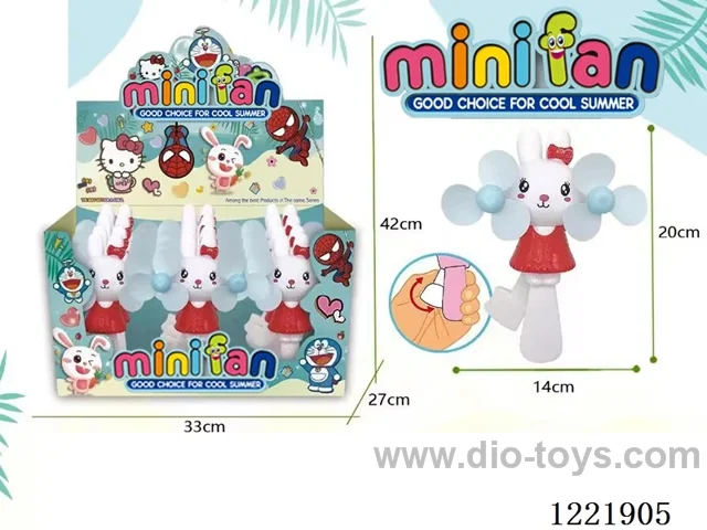 Hand Pressed Fan 12PCS