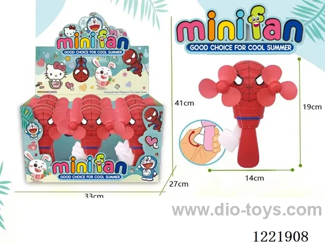 Hand Pressed Fan 12PCS