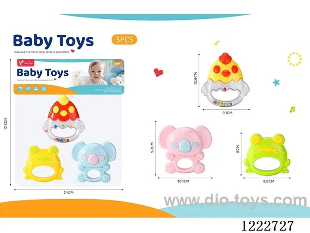 Rattle Series 3PCS