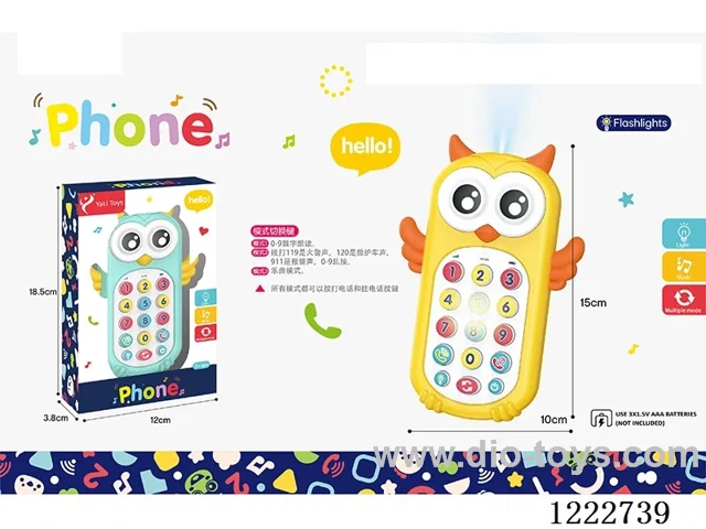 owl phone W L/M + flashlight