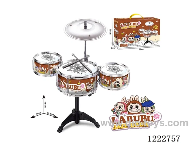 Labubu drum set- 1* 15cm + 2* 11.5cm