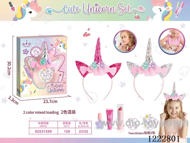 Unicorn Hair Bands -2 Color Mixed