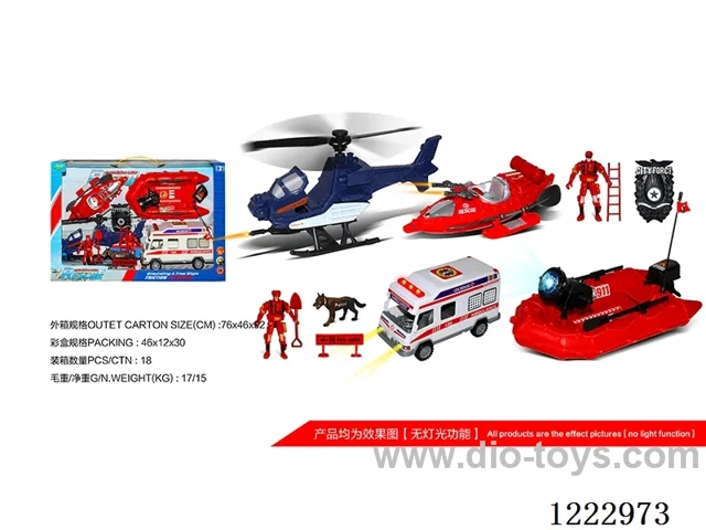 Firefighting set