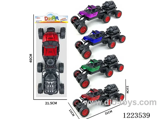 6-wheel free wheel car