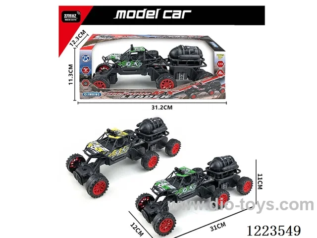 6-wheel free wheel car