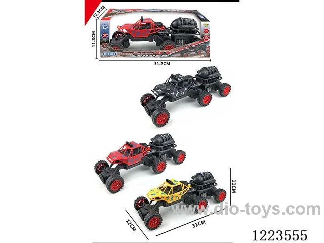 6-wheel free wheel car