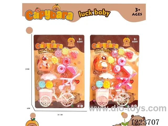 Capybara, ice cream truck