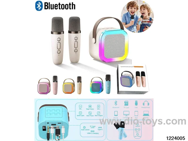 Wireless Bluetooth speaker microphone（Dual microphones