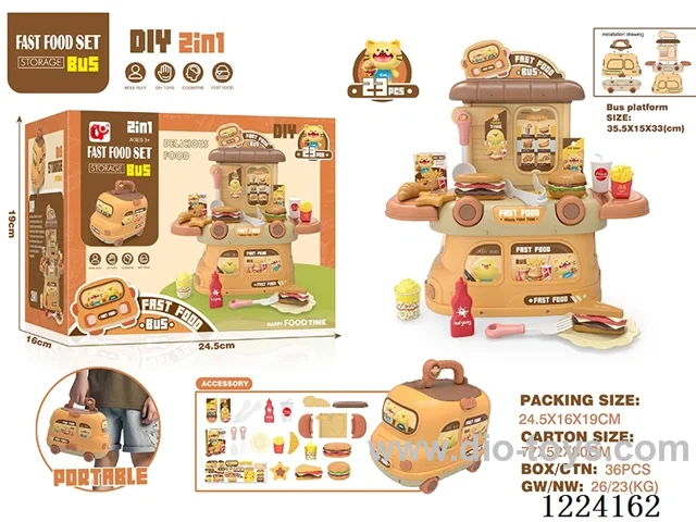 Fast Food Set Bus